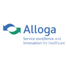 Alloga logo - Service excellence and innovation for healthcare