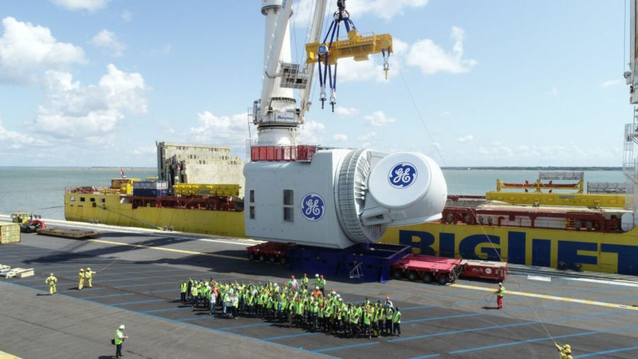 GE Haliade X offshore wind turbine