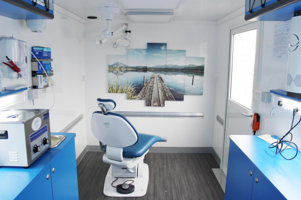 Gruau Group mobile dentistry unit