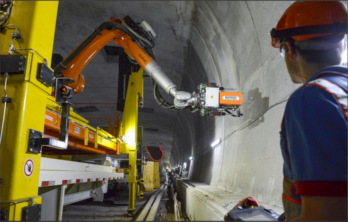 Drilling robot Capacites Bouygues TP