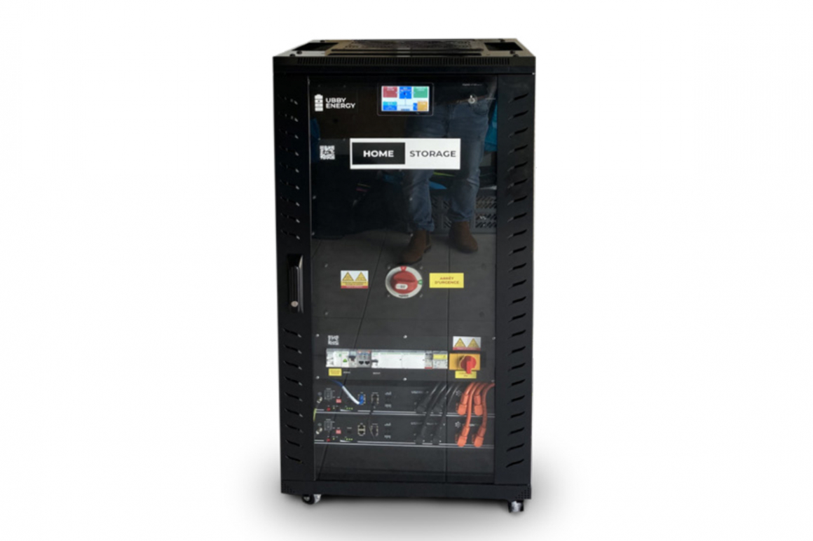 The smart electrical cabinet developped by Ubby Energy