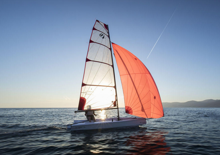 Beneteau sailing boat