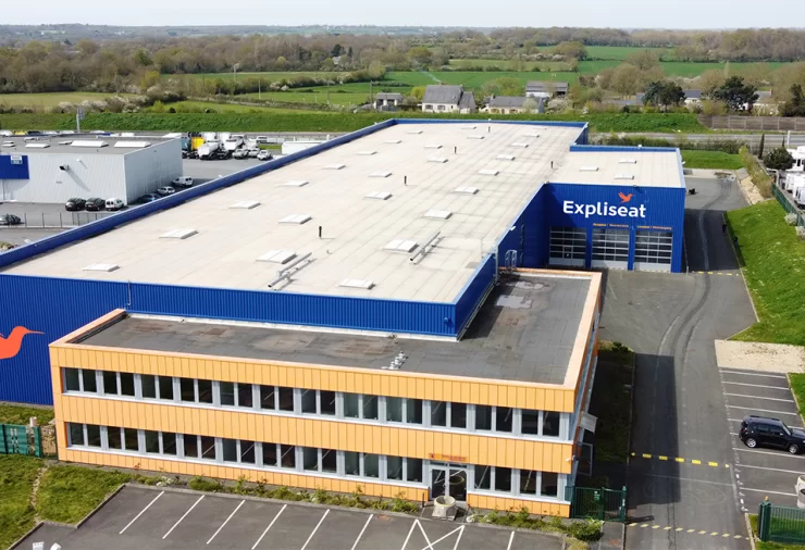 Expliseat factory in Atlantic France